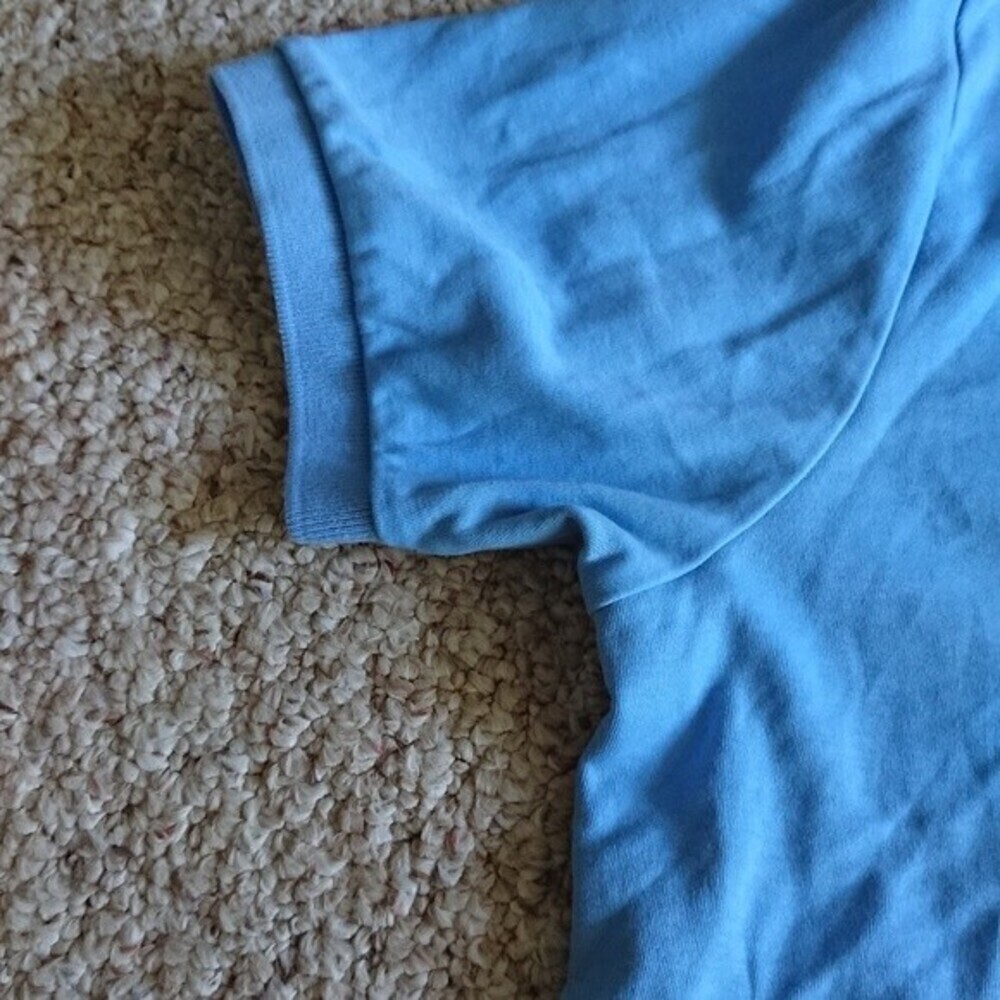 Polo Ralph Lauren Mens Light Blue Polo Shirt Large - Picture 6 of 8